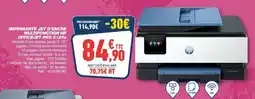 Bureau Vallée Imprimante jet d'encre multifonction hp officejet pro 8125e offre