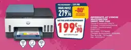 Bureau Vallée Imprimante jet d'encre multifonction smart tank 7306 offre