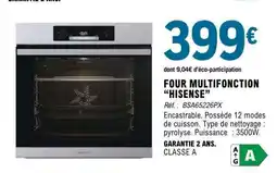 E.Leclerc FOUR MULTIFONCTION “HISENSE” offre