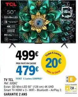 E.Leclerc TV TCL offre