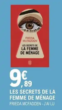 E.Leclerc LES SECRETS DE LA FEMME DE MÉNAGE offre