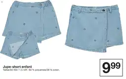 Zeeman Jupe-short enfant offre
