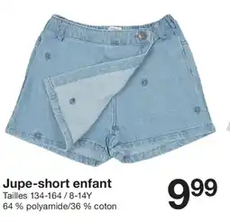 Zeeman Jupe-short enfant offre