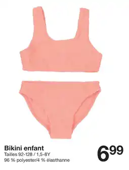 Zeeman Bikini enfant offre