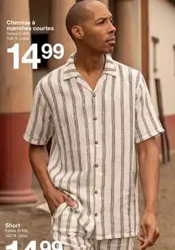 Zeeman Chemise à manches courtes offre