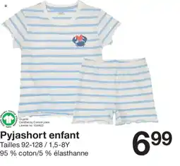 Zeeman Pyjashort enfant offre