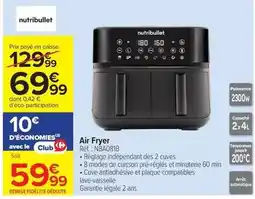 Carrefour Nutribullet - air fryer offre