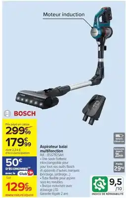 Carrefour Bosch - aspirateur balai multifonction offre