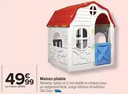 Carrefour Facile - maison pliable offre