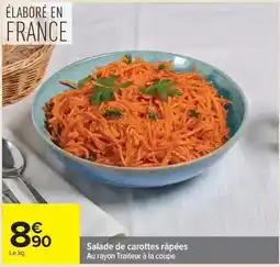 Carrefour Salade de carottes râpées offre