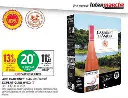 Intermarché Aop cabernet d'anjou rosé expert club hve3 offre