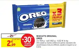 Intermarché Biscuits original oreo offre