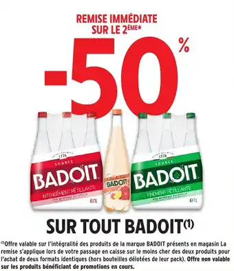 Sur tout badoit