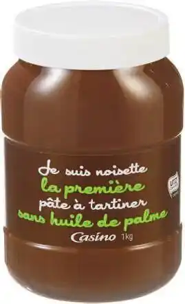 Spar NOISETTE PÂTE À TARTINER SANS HUILE DE PALME 1Kg offre