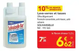 METRO Lave-verres et tasses offre