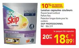 METRO Lessive capsules couleurs offre