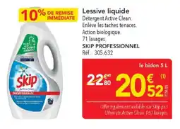 METRO Lessive liquide offre