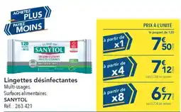 METRO Lingettes désinfectantes offre