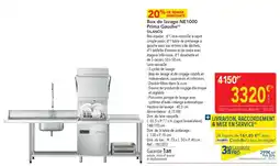 METRO Box de lavage ne1000 prima gauche offre