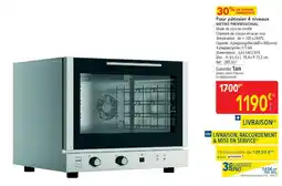 METRO Four pâtissier 4 niveaux metro professional offre