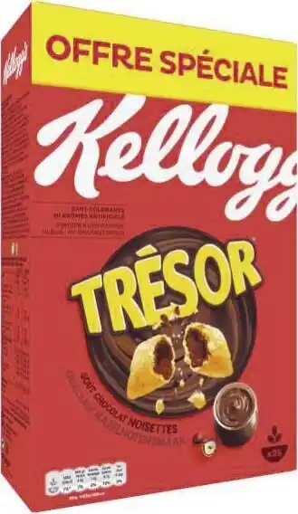 CÉRÉALES TRÉSOR GOÛT CHOCOLAT NOISETTES