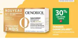 Auchan Parapharmacie Oenobiol gamme solaire offre