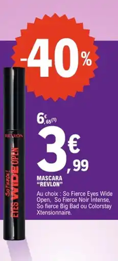 E.Leclerc Revlon Mascara offre