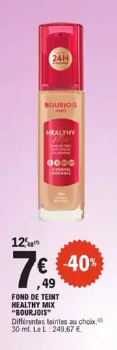 E.Leclerc Bourjois Fond de teint healthy mix offre
