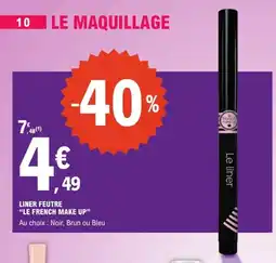 E.Leclerc Le French Make Up Liner feutre offre