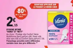 E.Leclerc Vania Hygiene intime et nett offre