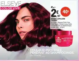 E.Leclerc Elseve Masque capillaire offre