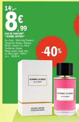 E.Leclerc Jeanne Arthes Eau de parfum offre