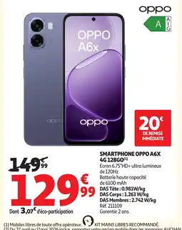 Auchan Direct OPPO A6X Smartphone offre