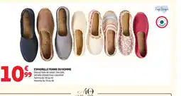 Auchan Direct Espadrille femme ou homme offre