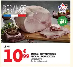 Auchan Direct Jambon cuit supérieur auchan le charcutier offre