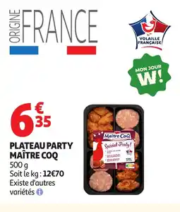 Auchan Direct MAÎTRE COQ Plateau party offre