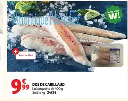 Auchan Direct Dos de cabillaud offre