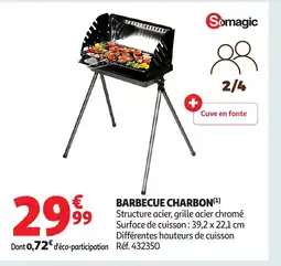 Auchan Direct SOMAGIC Barbecue charbon offre