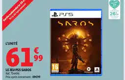 Auchan Direct Le jeu ps5 saros offre