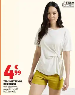Auchan Direct INEXTENSO Tee-shirt femme offre