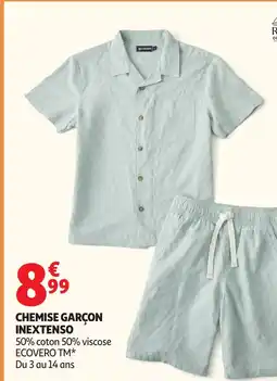Auchan Direct INEXTENSO Chemise garçon offre