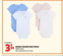 Auchan Direct INEXTENSO Bodies croisés offre