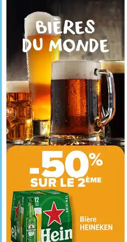 Carrefour Market HEINEKEN Bière offre