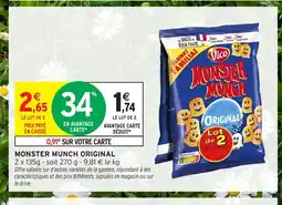 Intermarché Hyper MONSTER MUNCH Original offre
