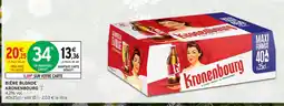 Intermarché Hyper KRONENBOURG Bière blonde offre