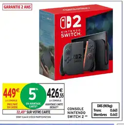 Intermarché Hyper NINTENDO SWITCH Console offre