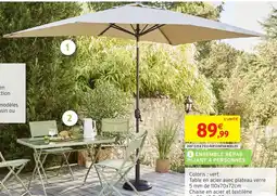 Intermarché Hyper Parasol sauge offre