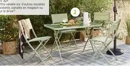 Intermarché Hyper Ensemble repas pliant 4 personnes offre