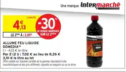 Intermarché Hyper DOMEDIA Allume feu liquide offre