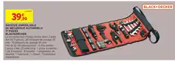 Intermarché Hyper BLACK&DECKER Sacoche enroulable de mecanique automobile 71 pieces offre